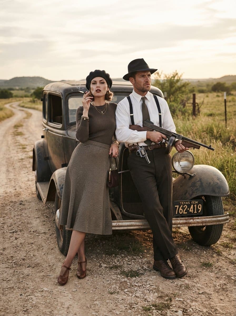 Bonnie and Clyde costume