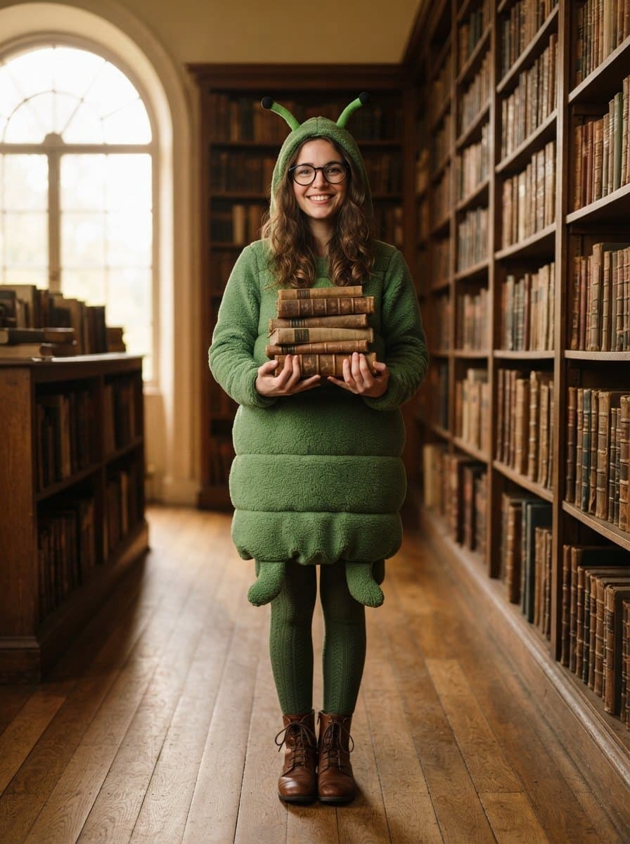 Bookworm costume