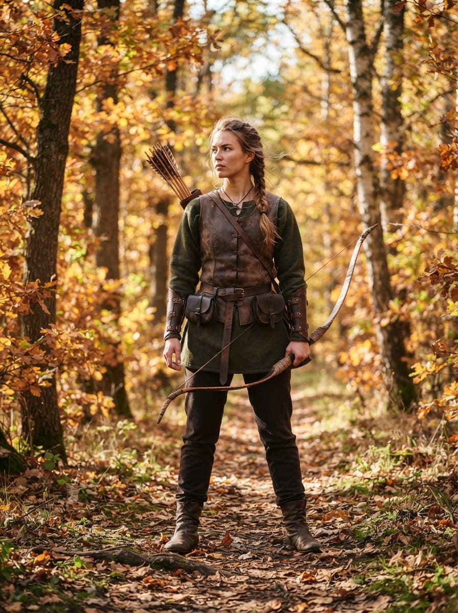 Bow and Arrow costume — example look