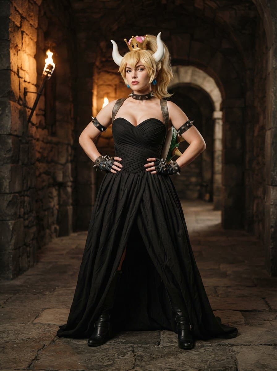 Bowsette costume