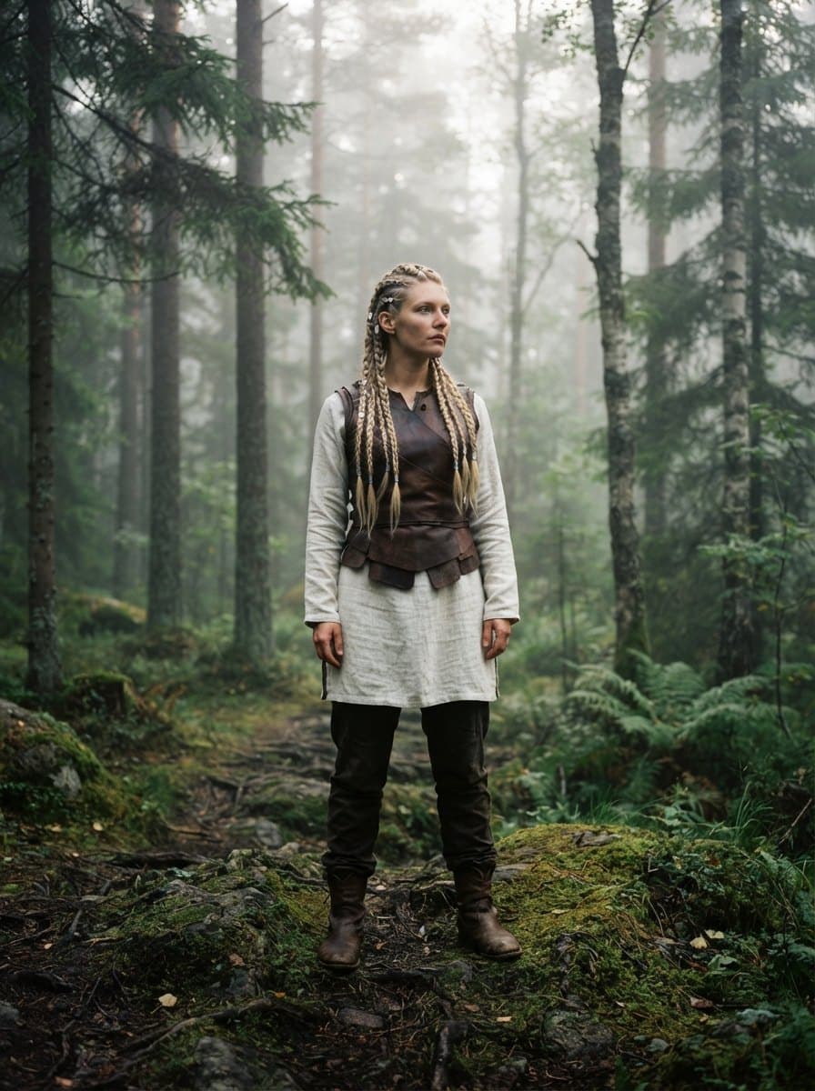 Braids costume — example look