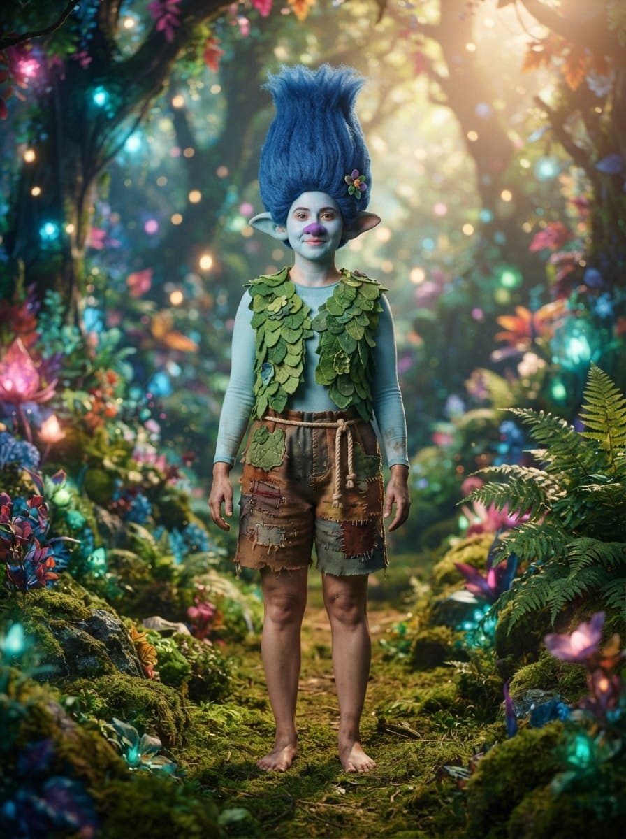 Branch costume — example look