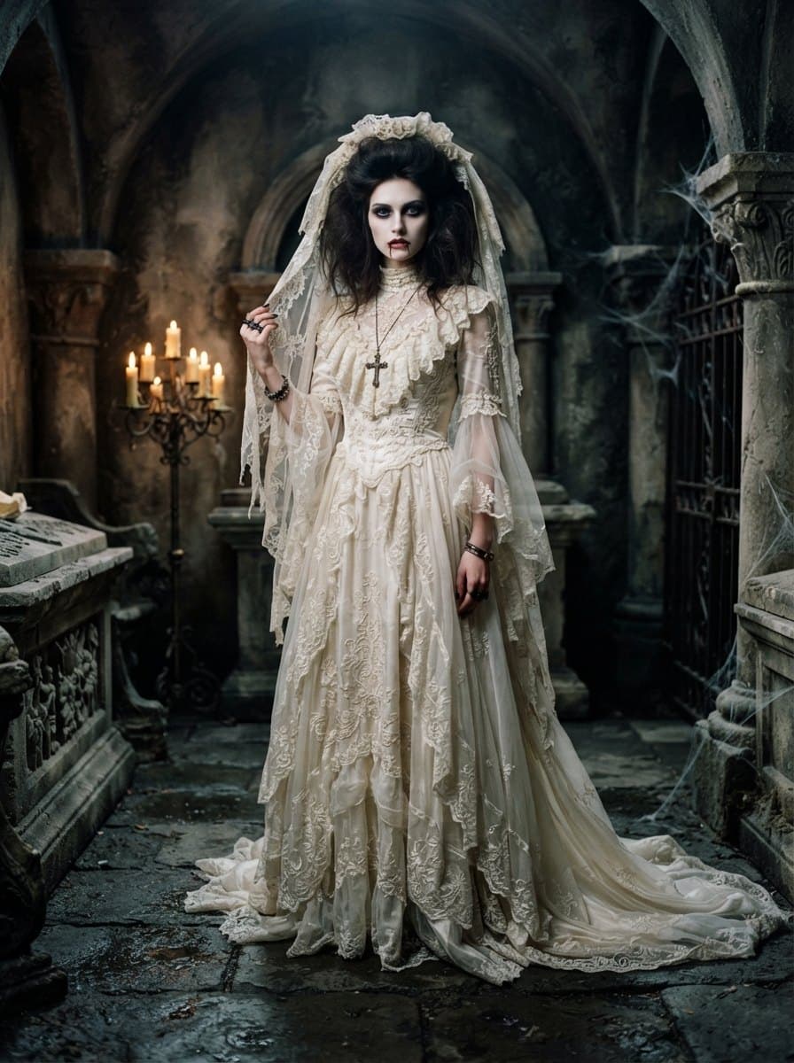 Bride of Dracula costume