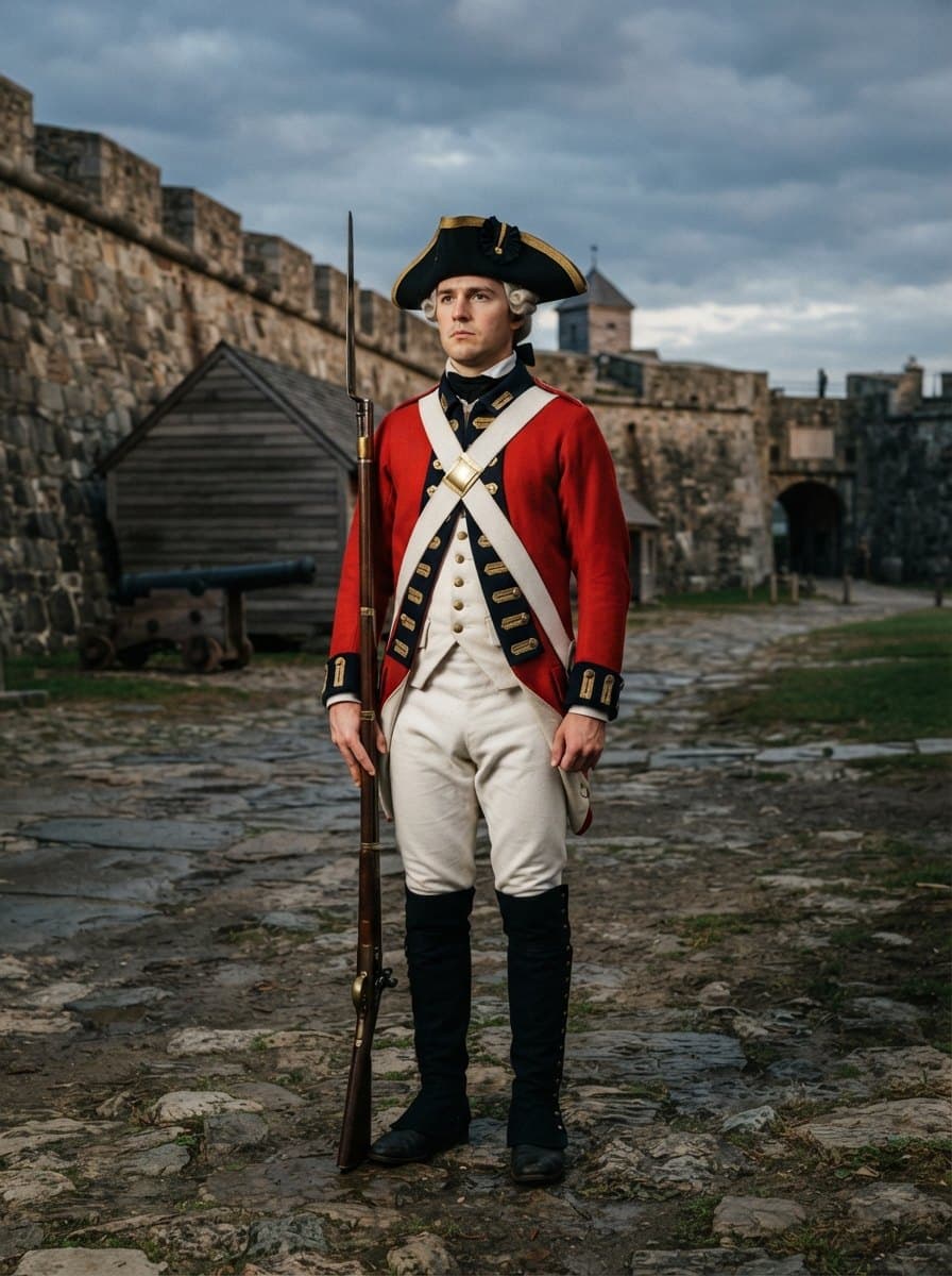 British Redcoat costume