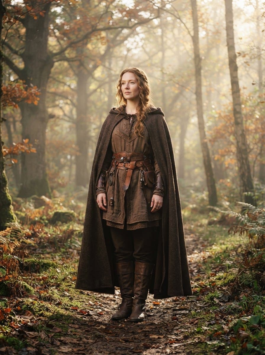 Brown costume — example look