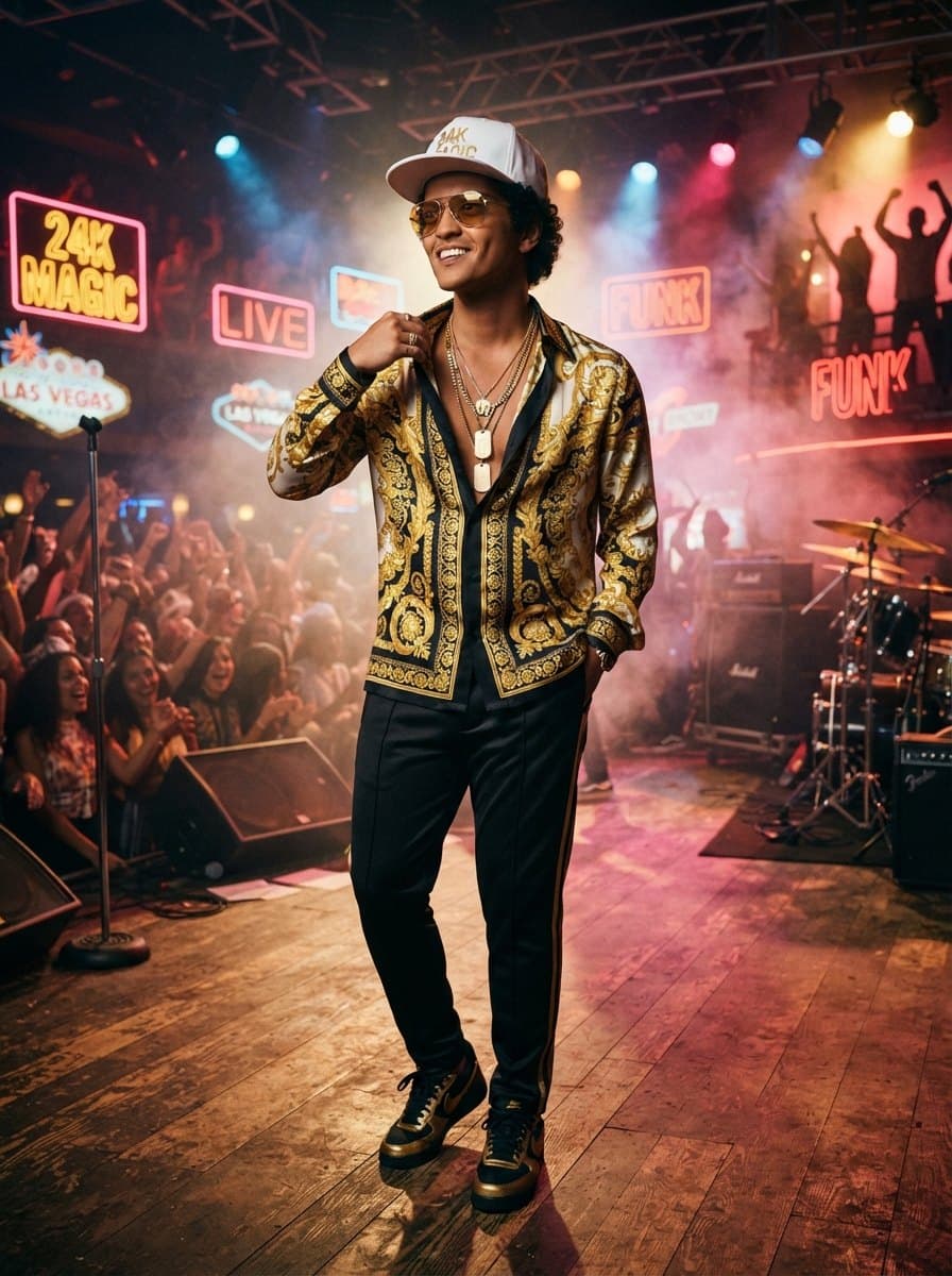 Bruno Mars costume