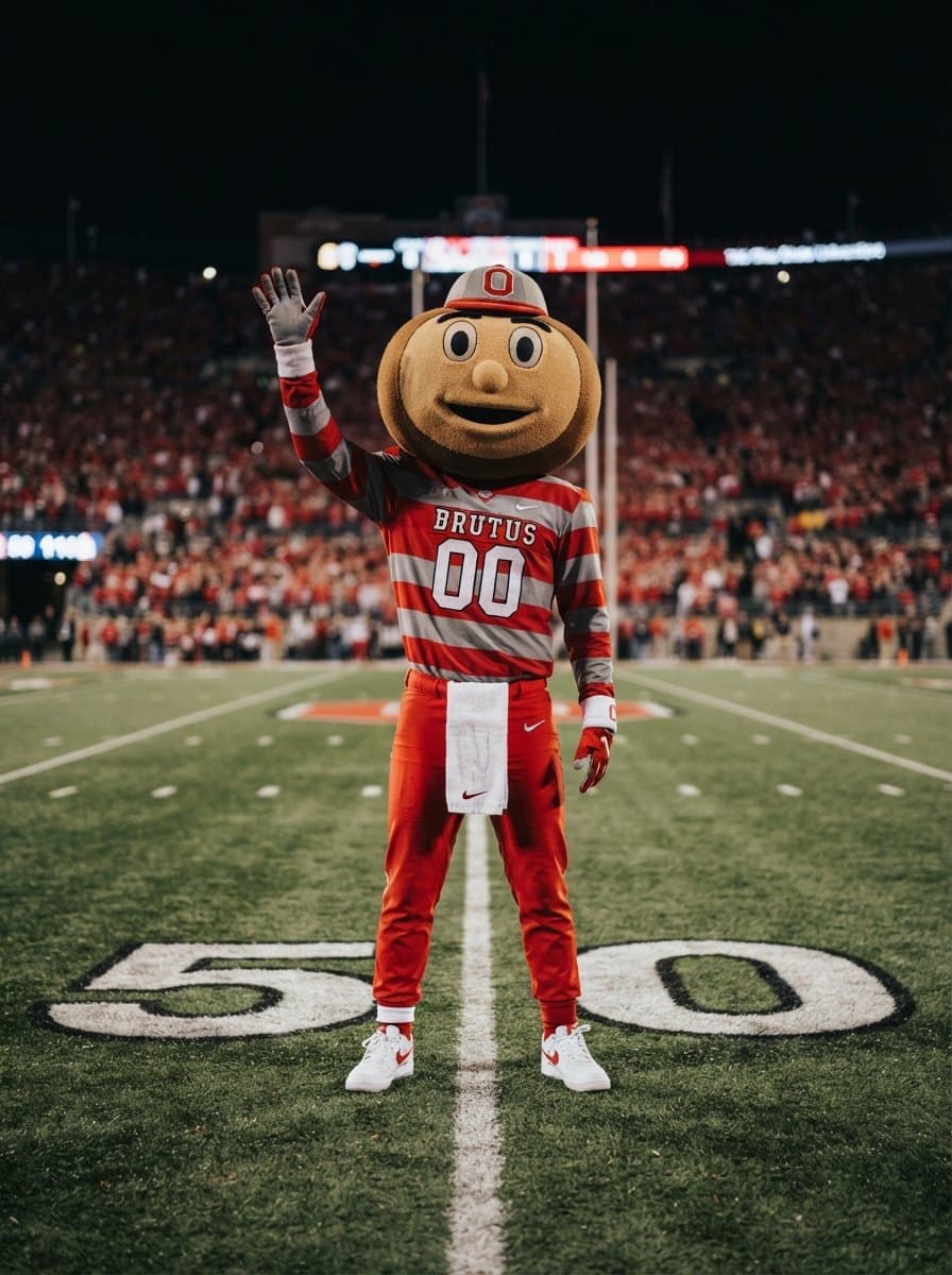 Brutus Buckeye costume