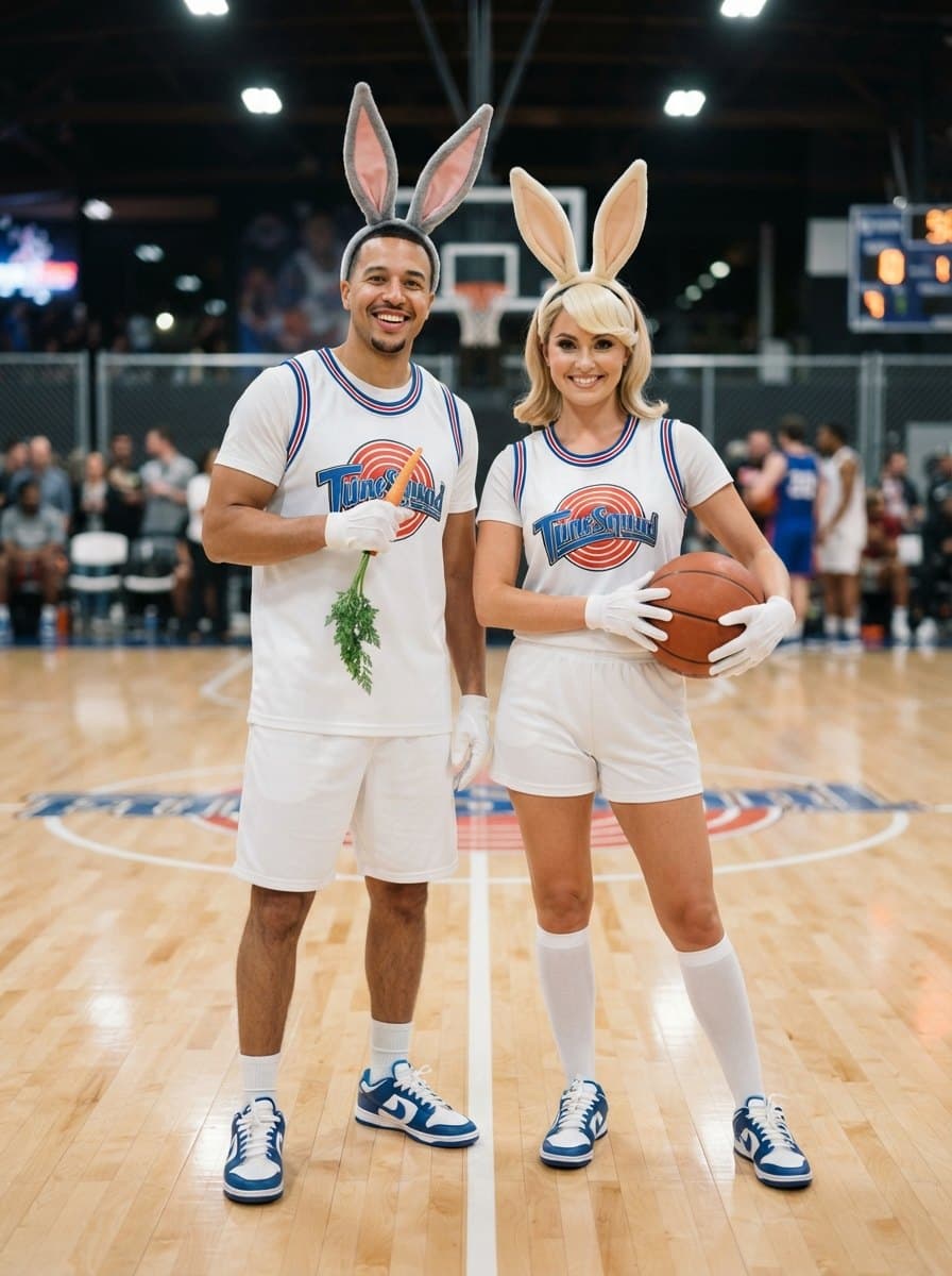 Bugs and Lola Bunny costume