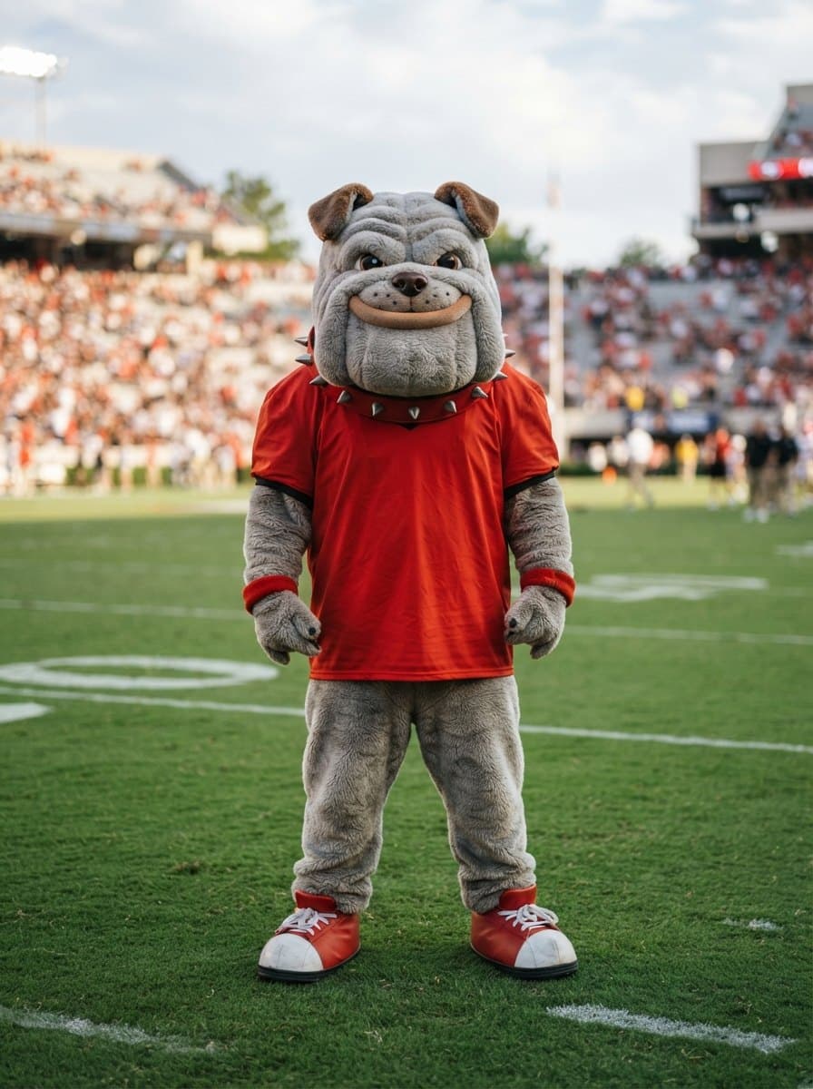 Bulldog Mascot costume