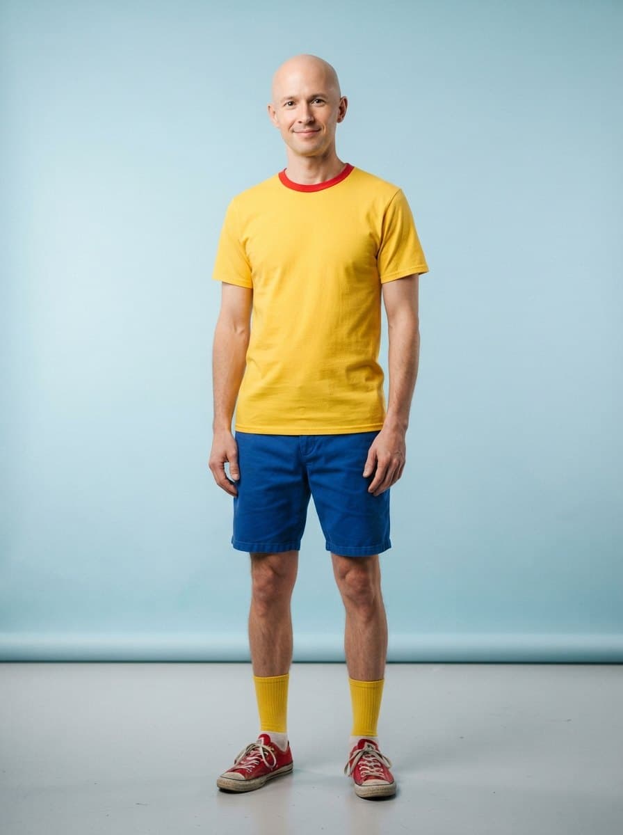 Caillou costume — example look