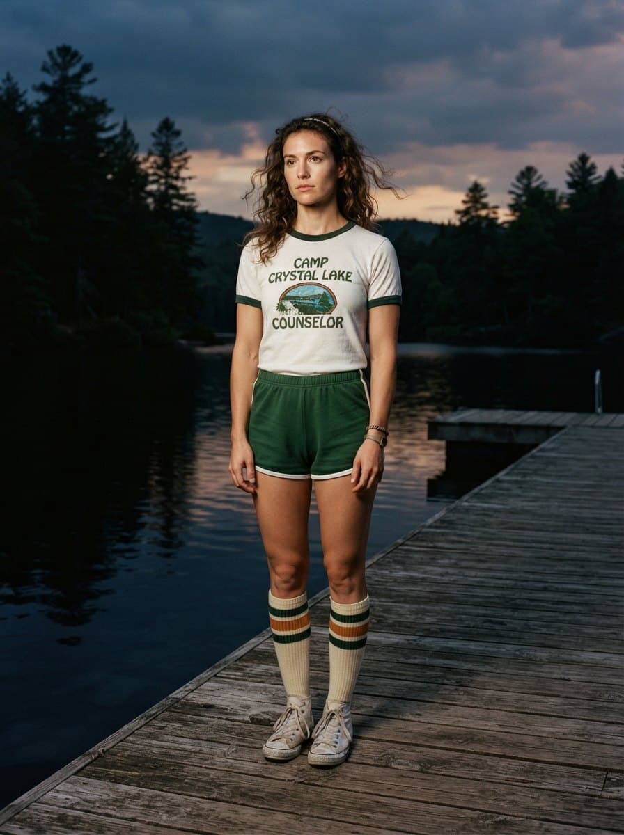 Camp Crystal Lake Counselor costume — example look