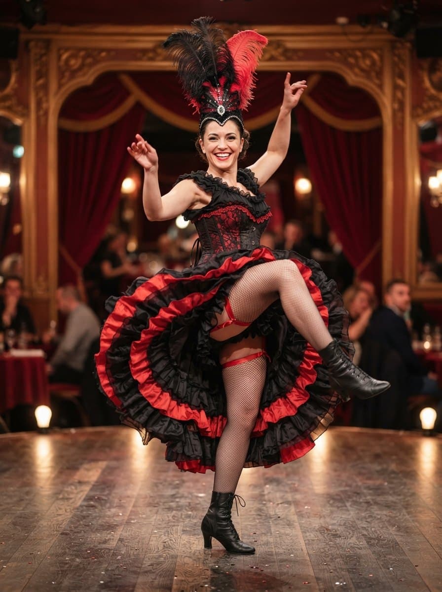 Can Can Dancer costume