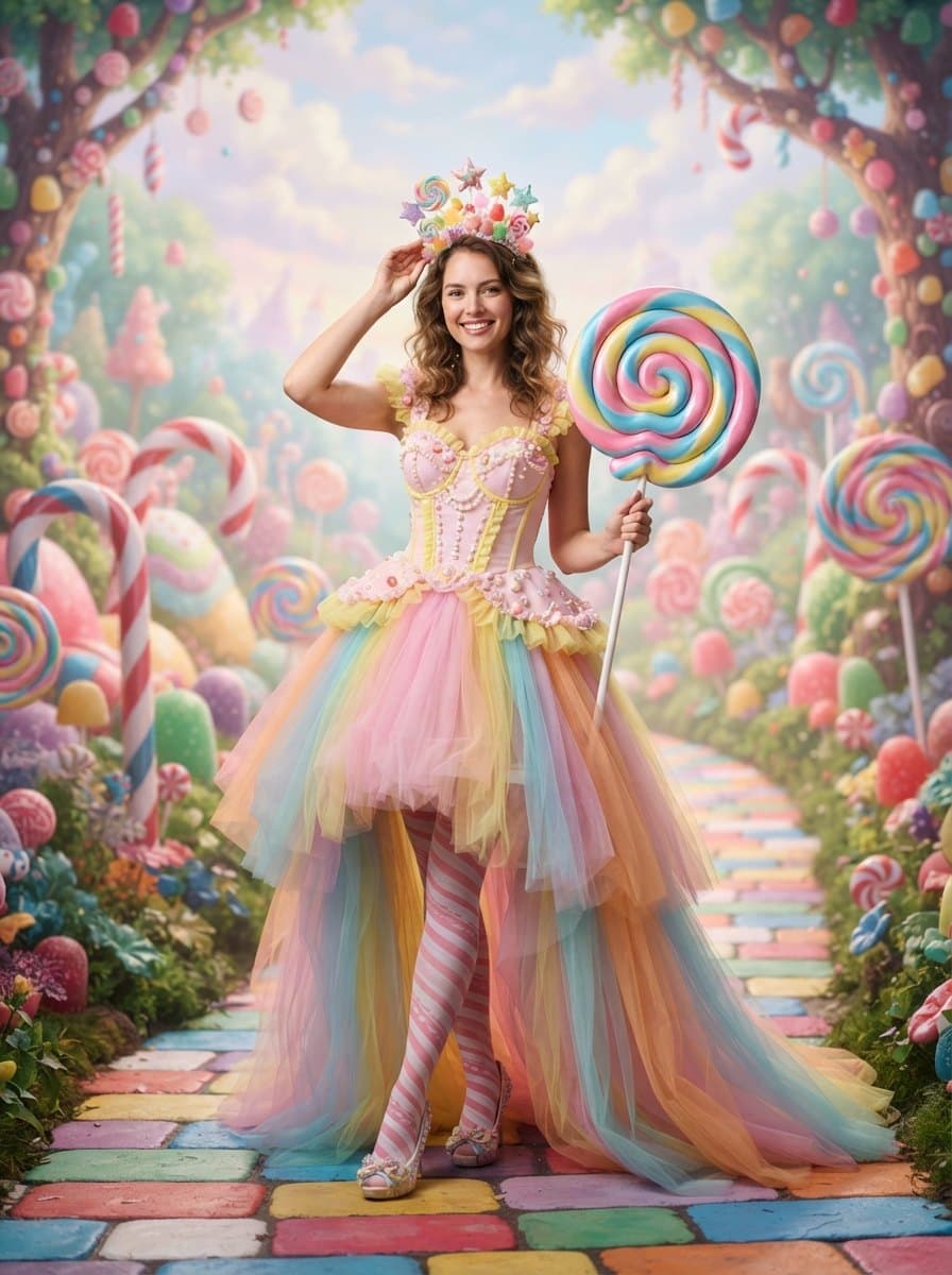 Candy Land costume — example look