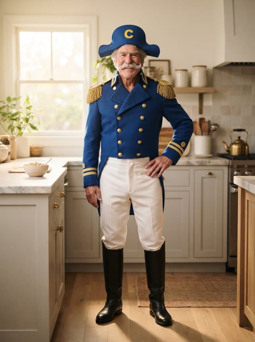 Cap'n Crunch costume