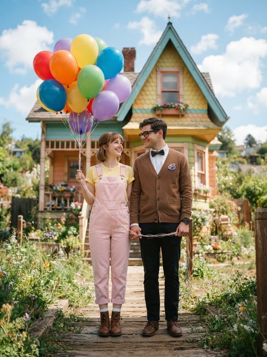 Carl and Ellie costume
