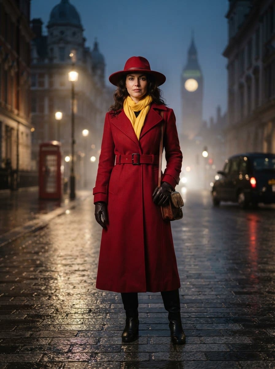 Carmen Sandiego costume — example look