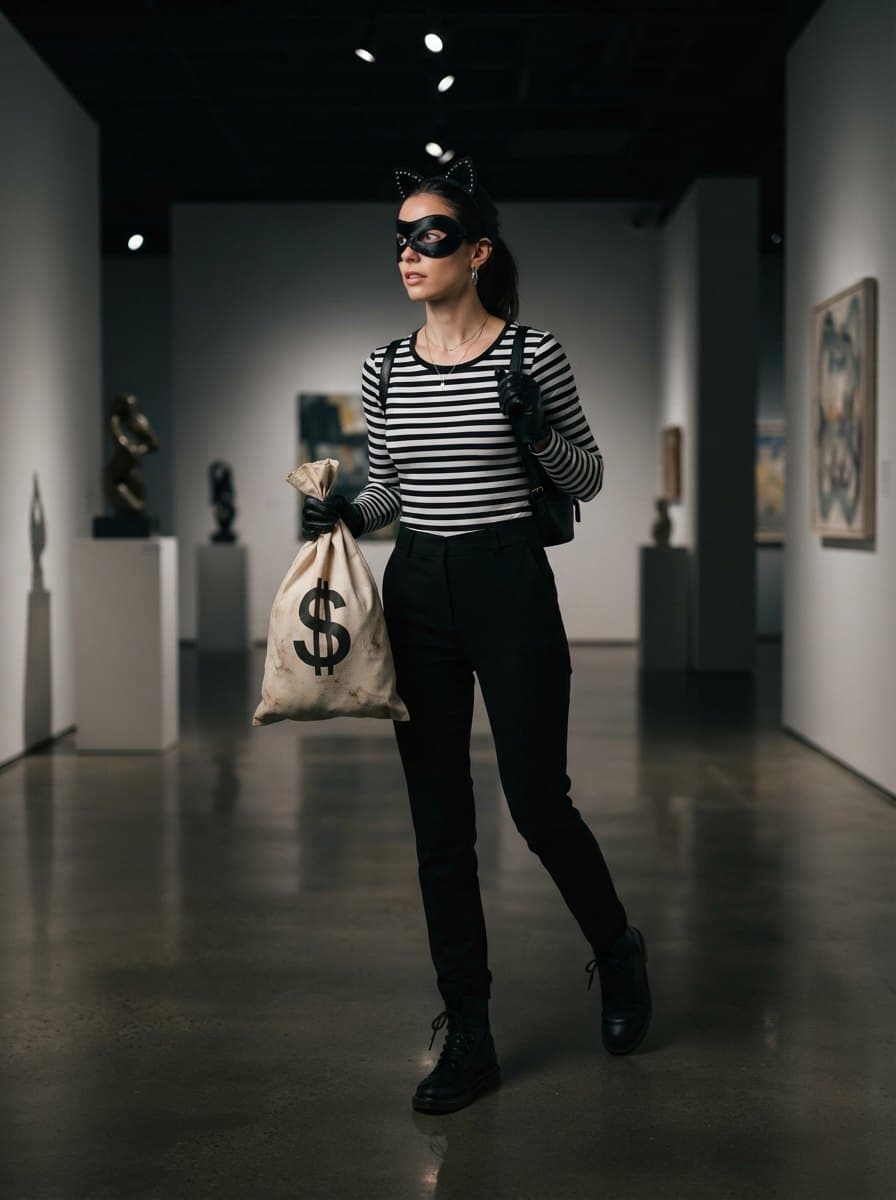 Cat Burglar costume — example look