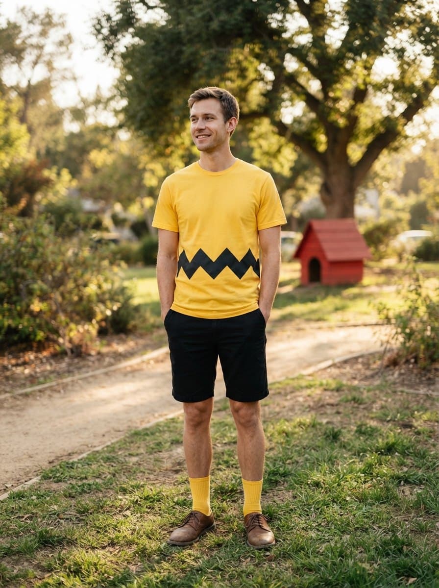 Charlie Brown costume — example look
