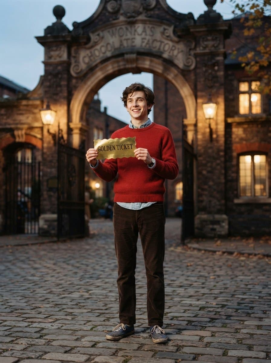 Charlie Bucket costume