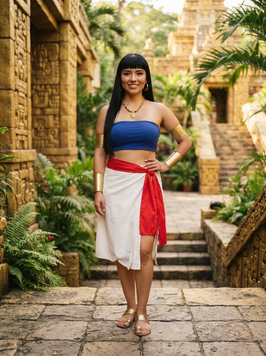 Chel costume — example look