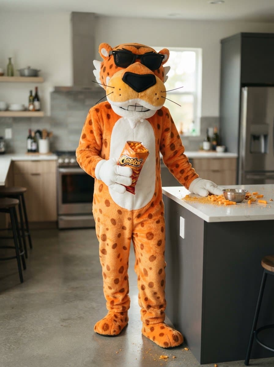 Chester Cheetah costume