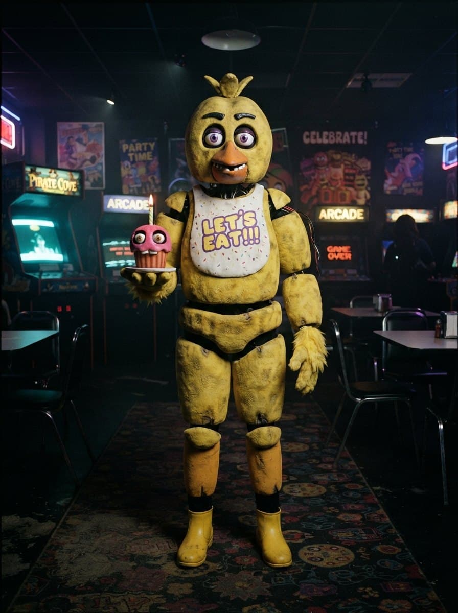 Chica costume — example look
