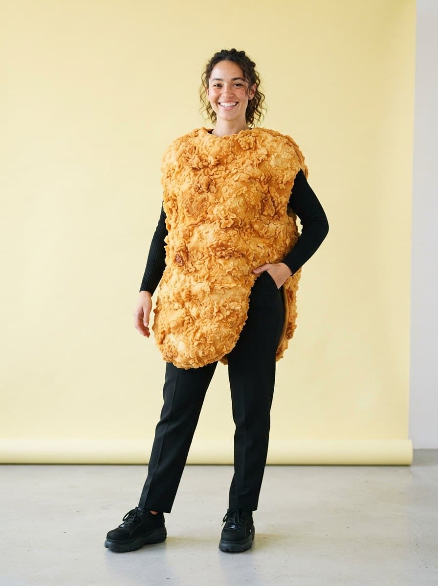 Chicken Nugget costume — example look
