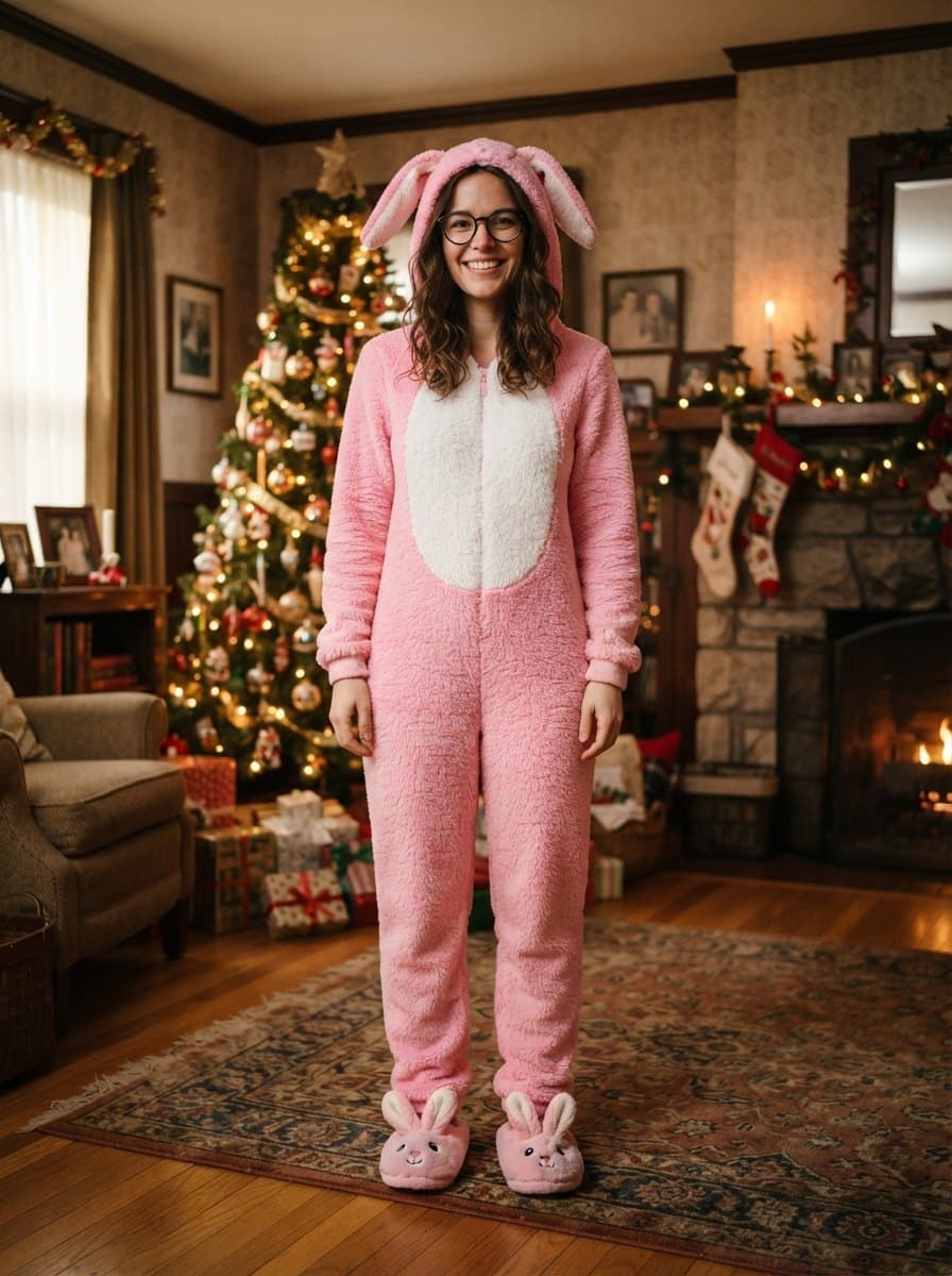 Christmas Story Bunny costume