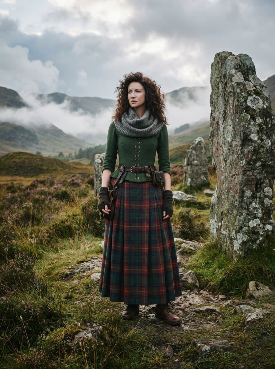 Claire Fraser costume — example look