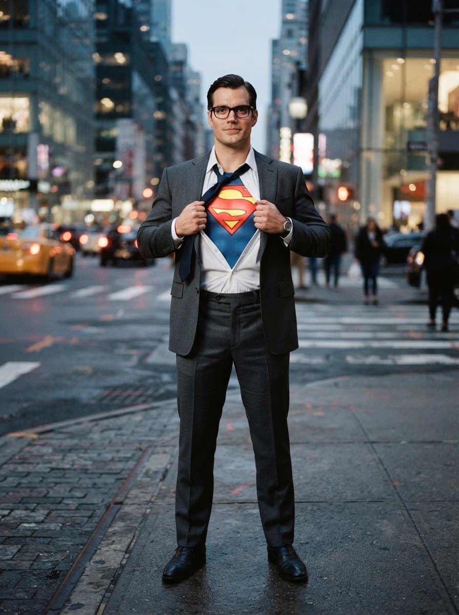 Clark Kent costume