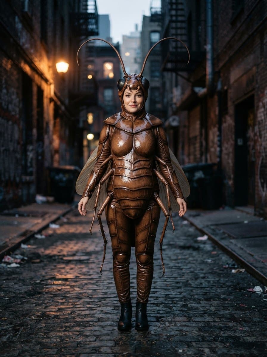 Cockroach costume