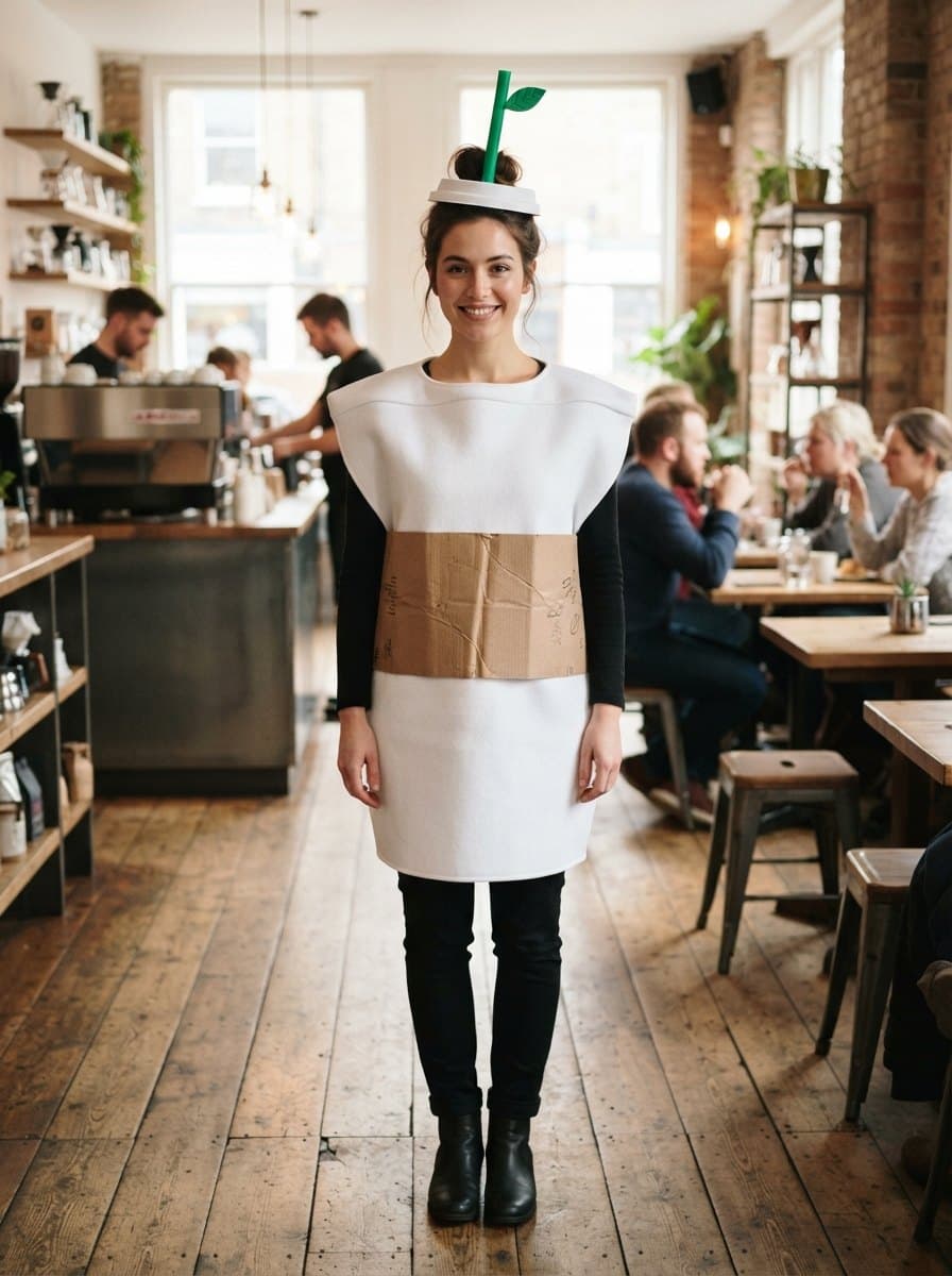 Coffee Cup costume