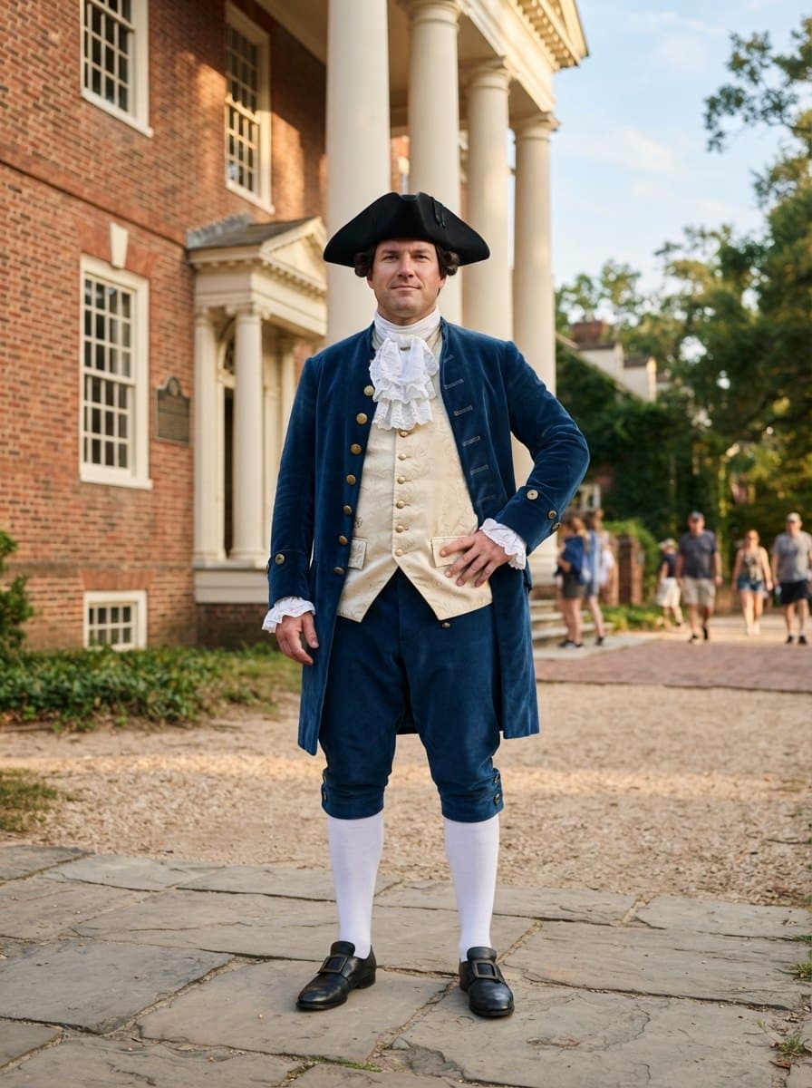 Colonial costume — example look