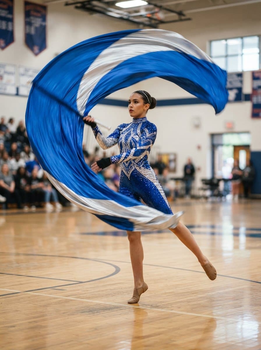 Color Guard costume — example look