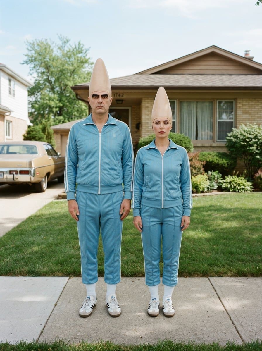 Coneheads costume