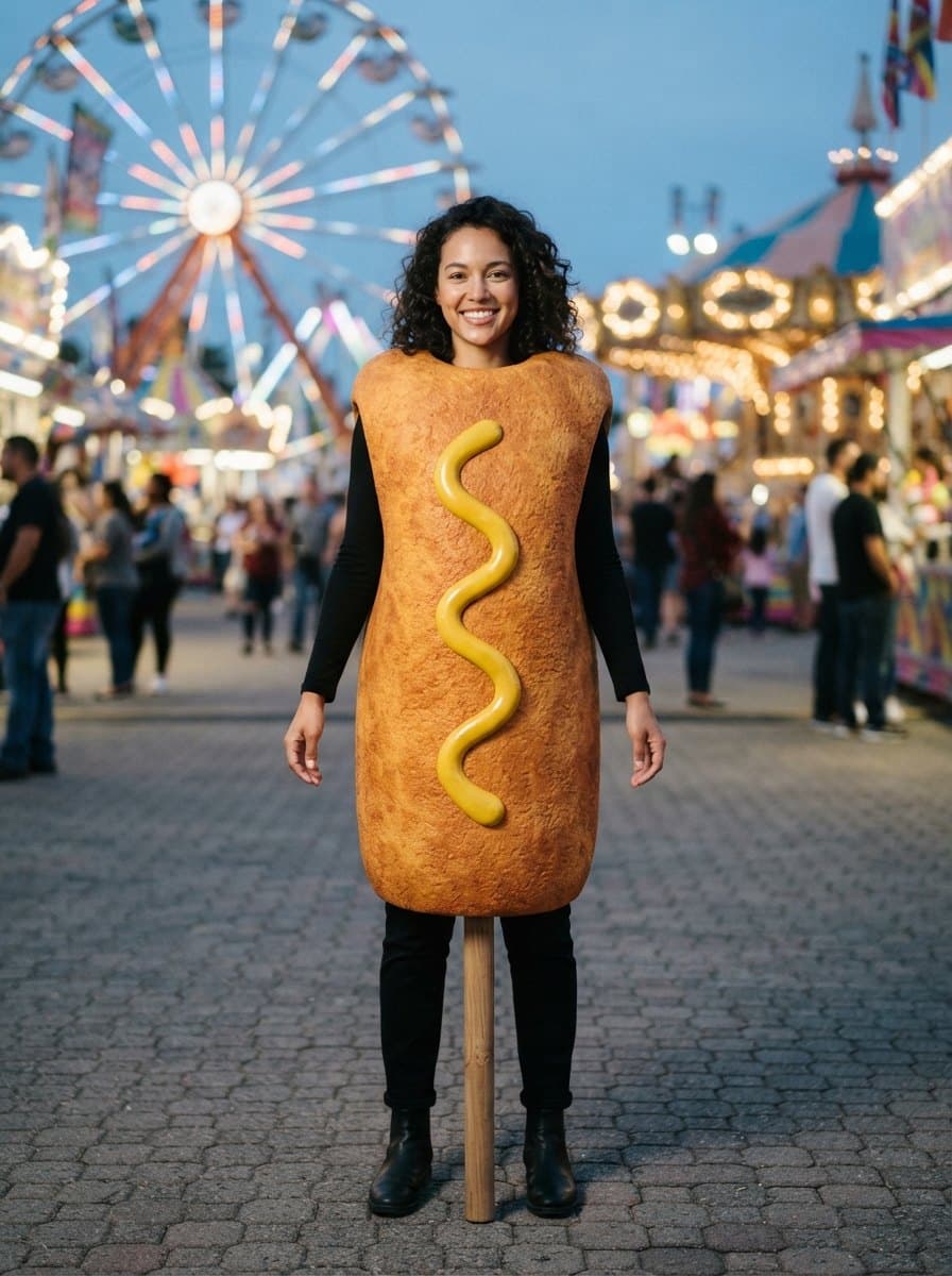 Corn Dog costume — example look