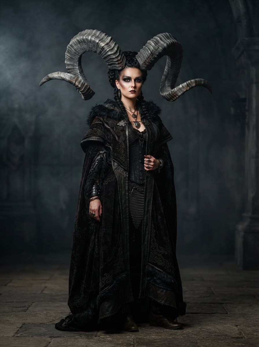 Costume Horns costume — example look