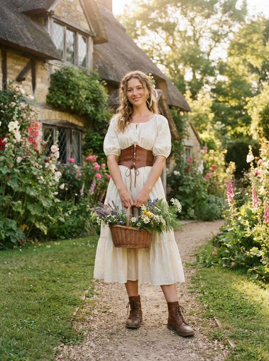 Cottagecore costume — example look