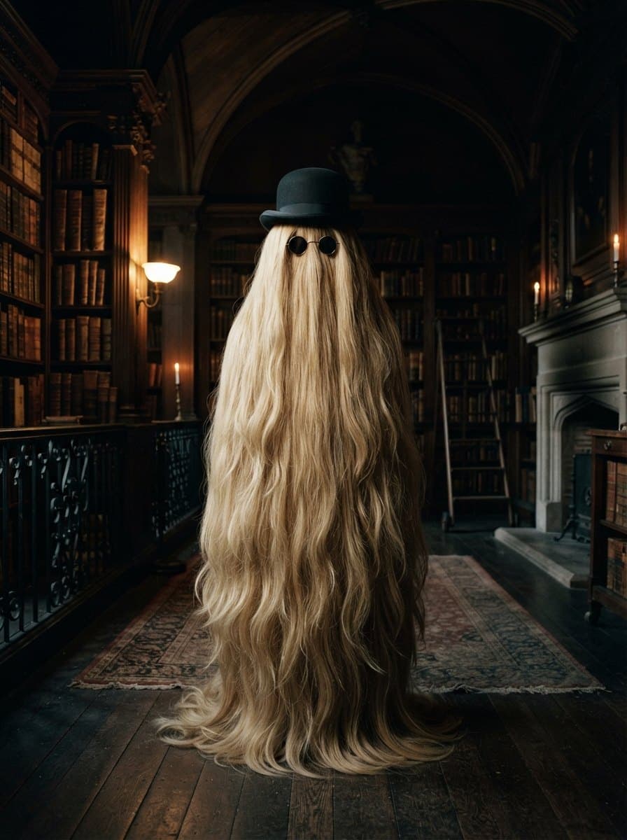 Cousin Itt costume — example look