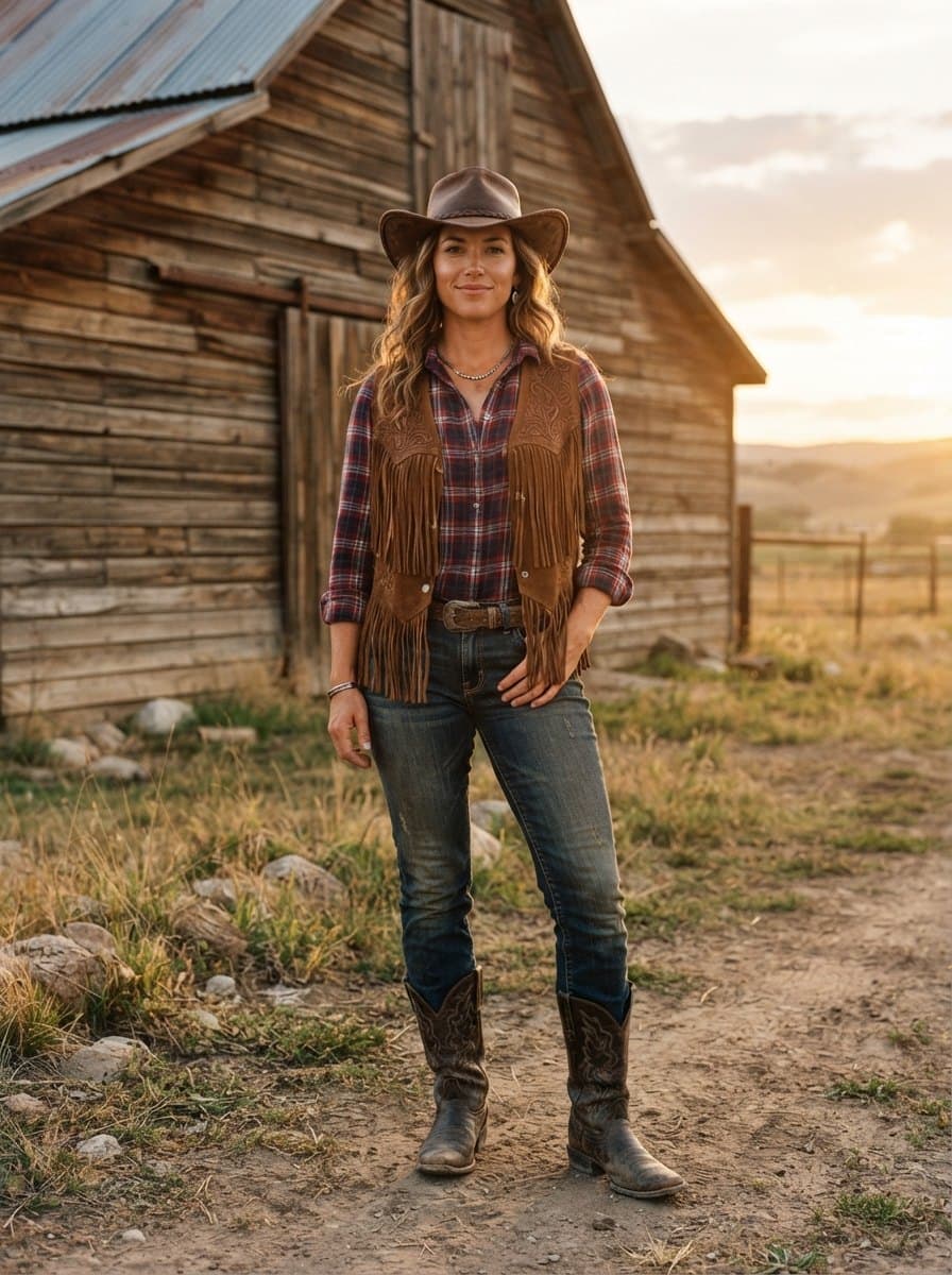 Cowgirl costume — example look