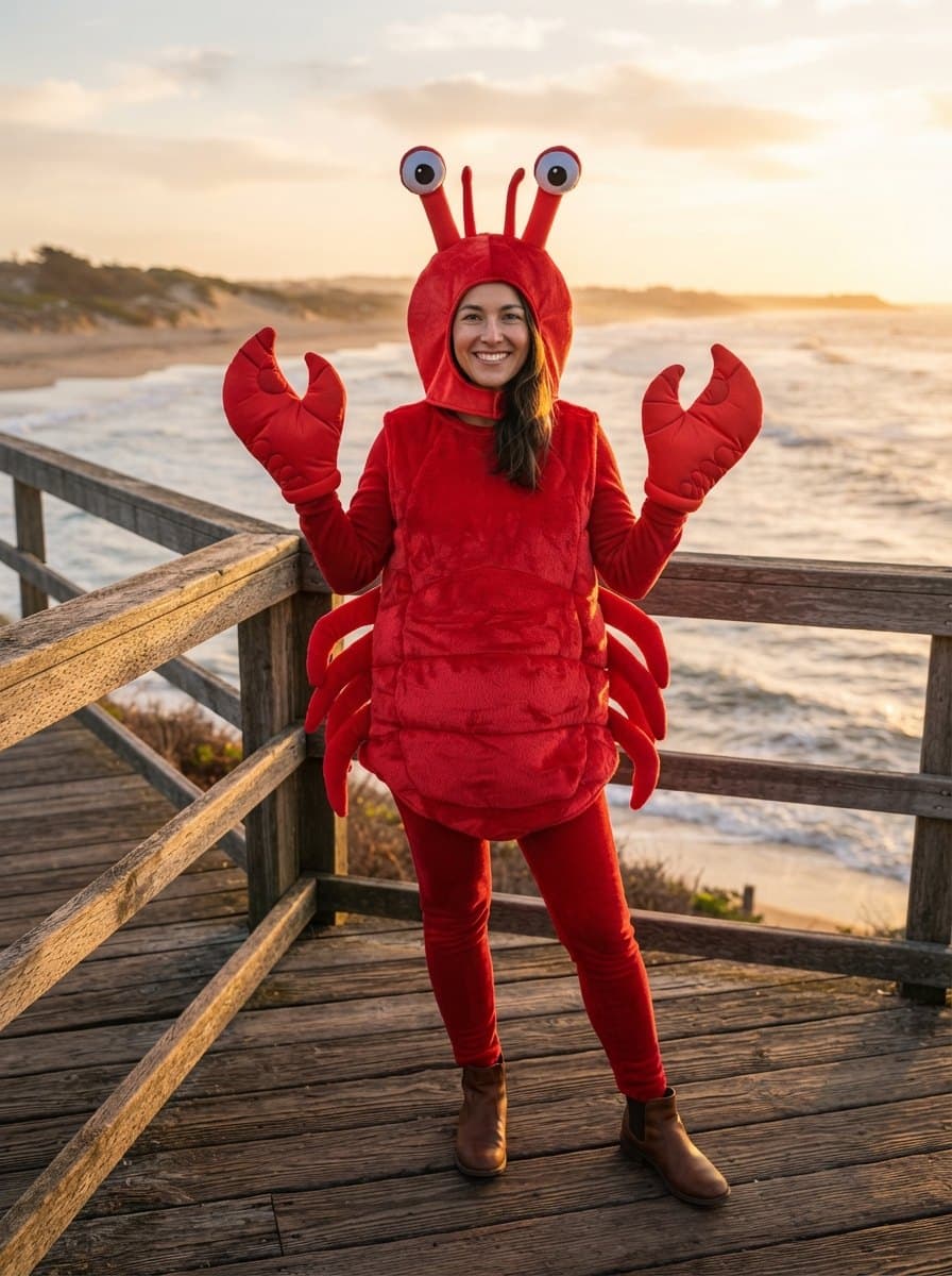 Crab costume — example look