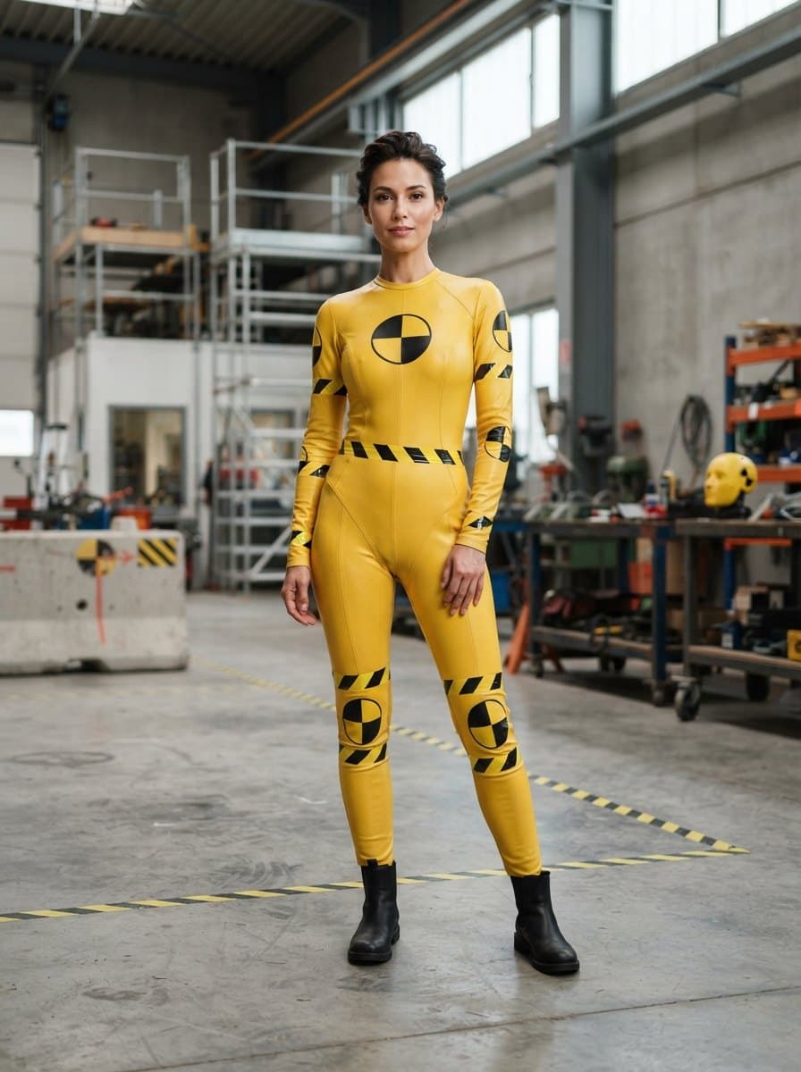 Crash Test Dummy costume