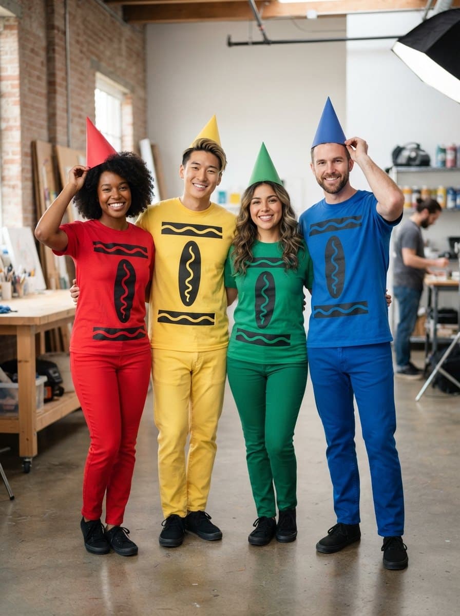 Crayon costume