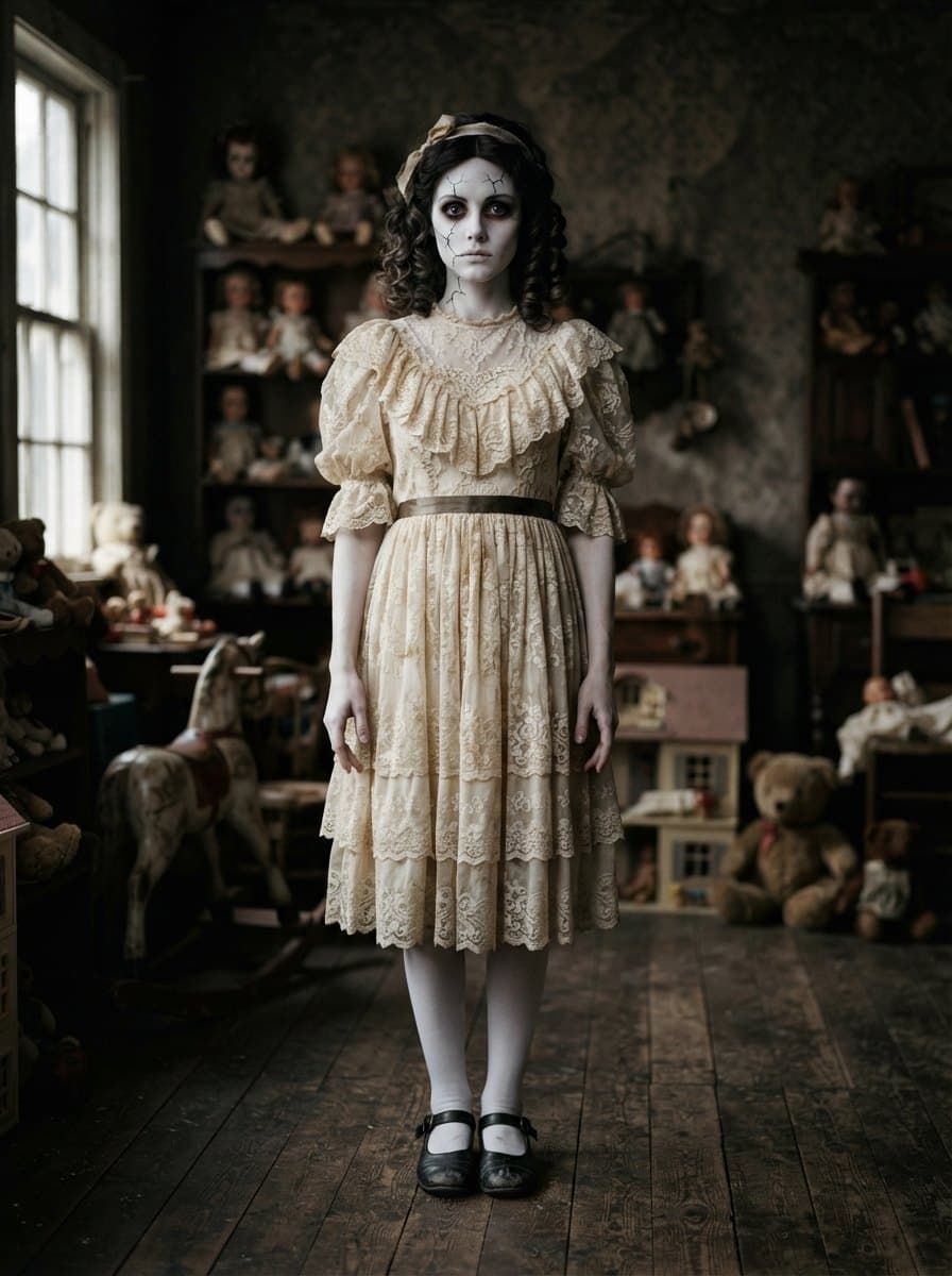 Creepy Doll costume