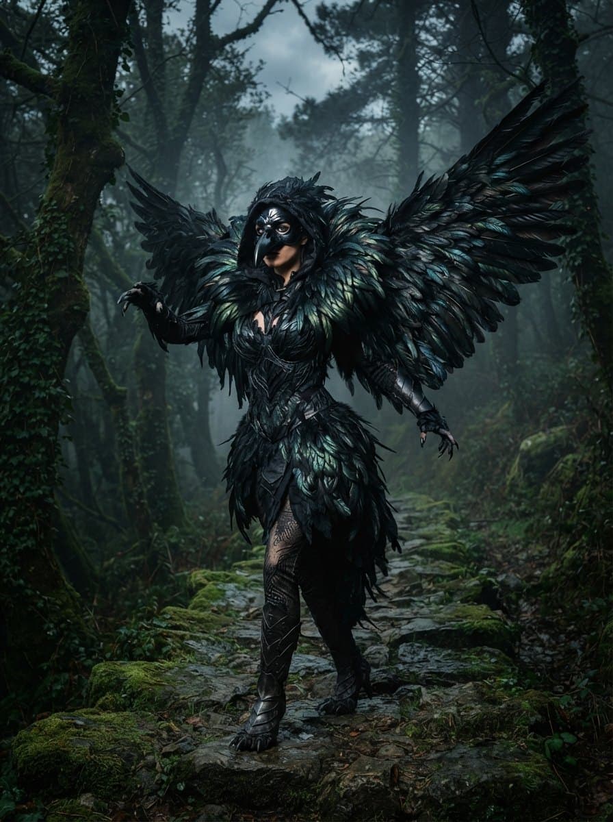 Crow costume