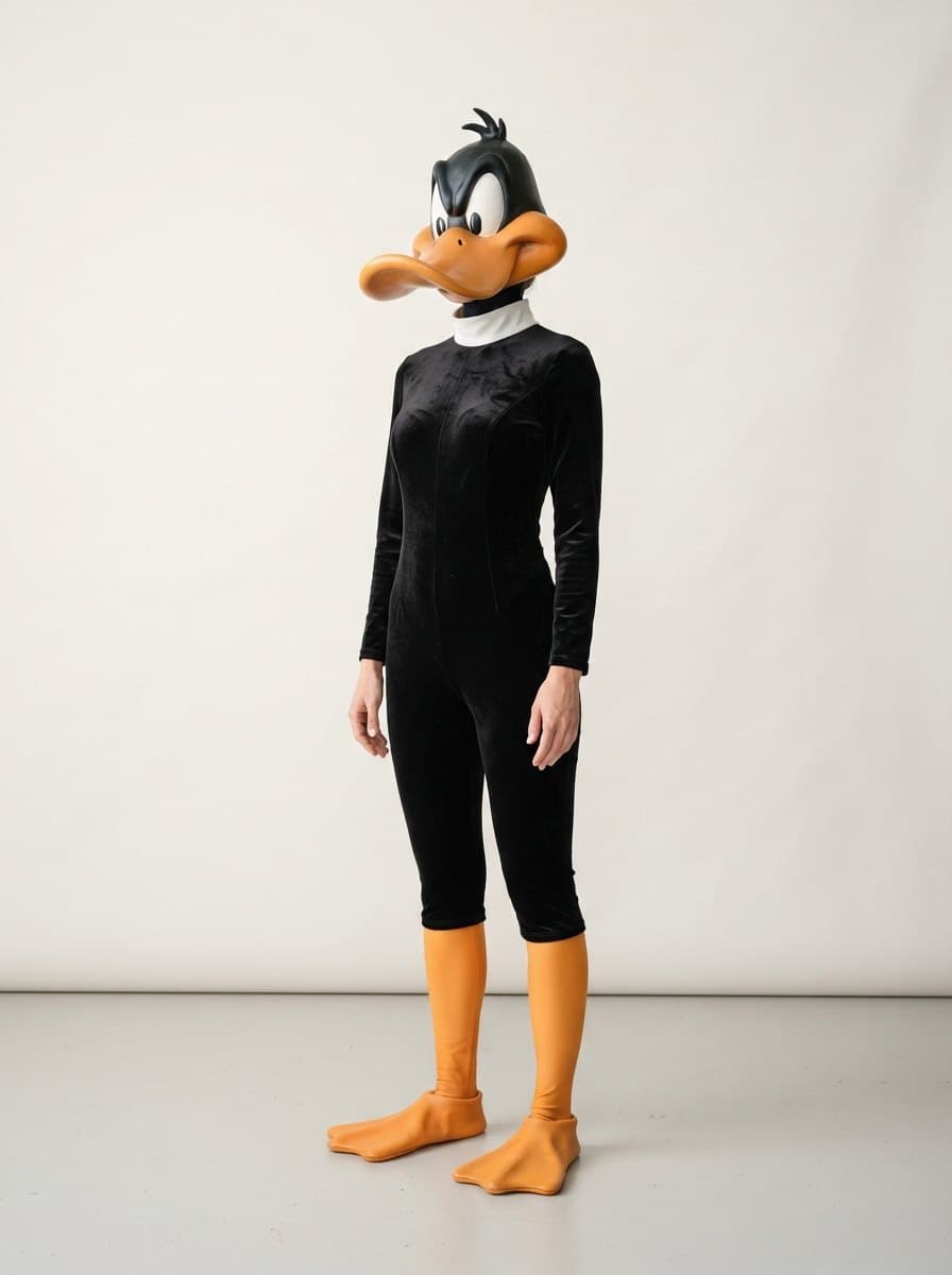 Daffy Duck costume — example look
