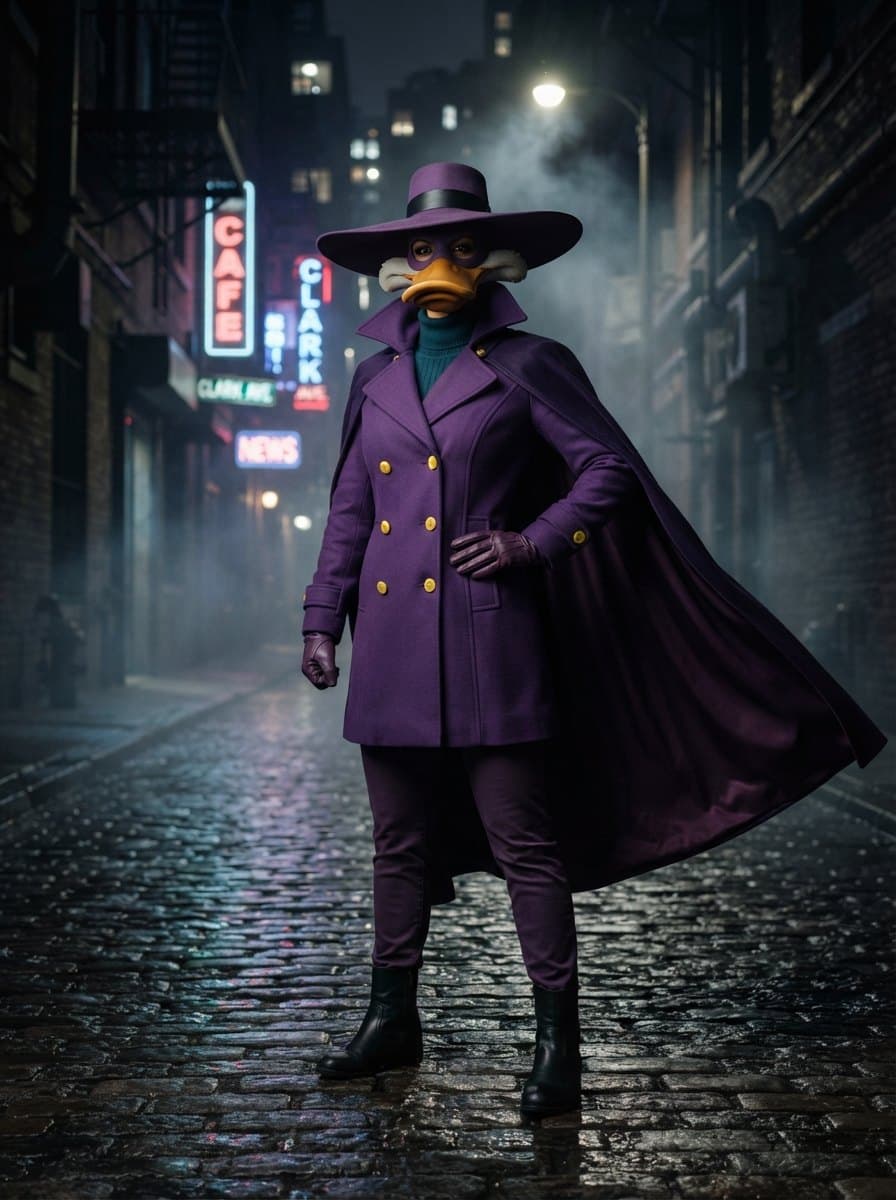 Darkwing Duck costume