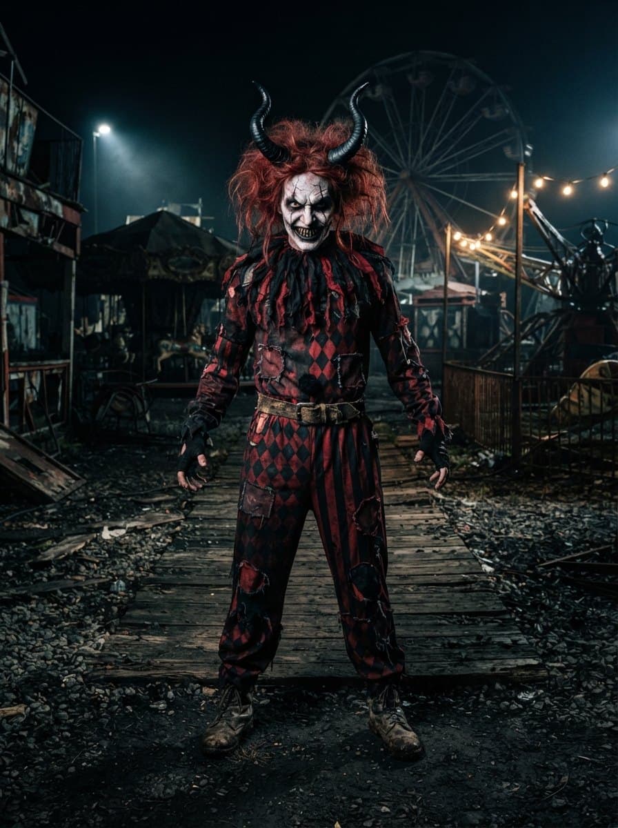 Demon Clown costume