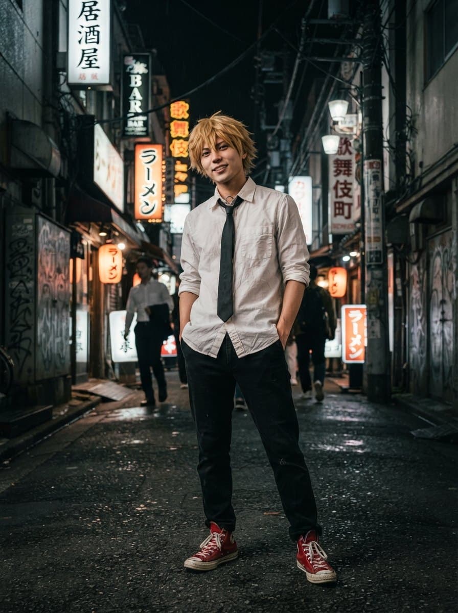 Denji costume — example look