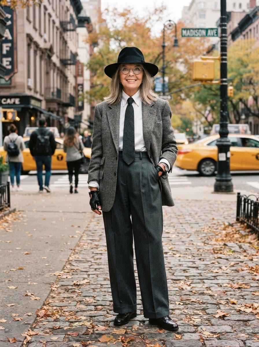 Diane Keaton costume — example look
